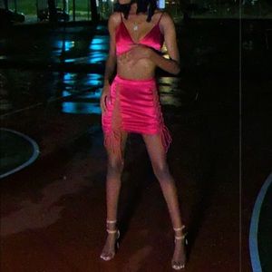 Pink 2 piece